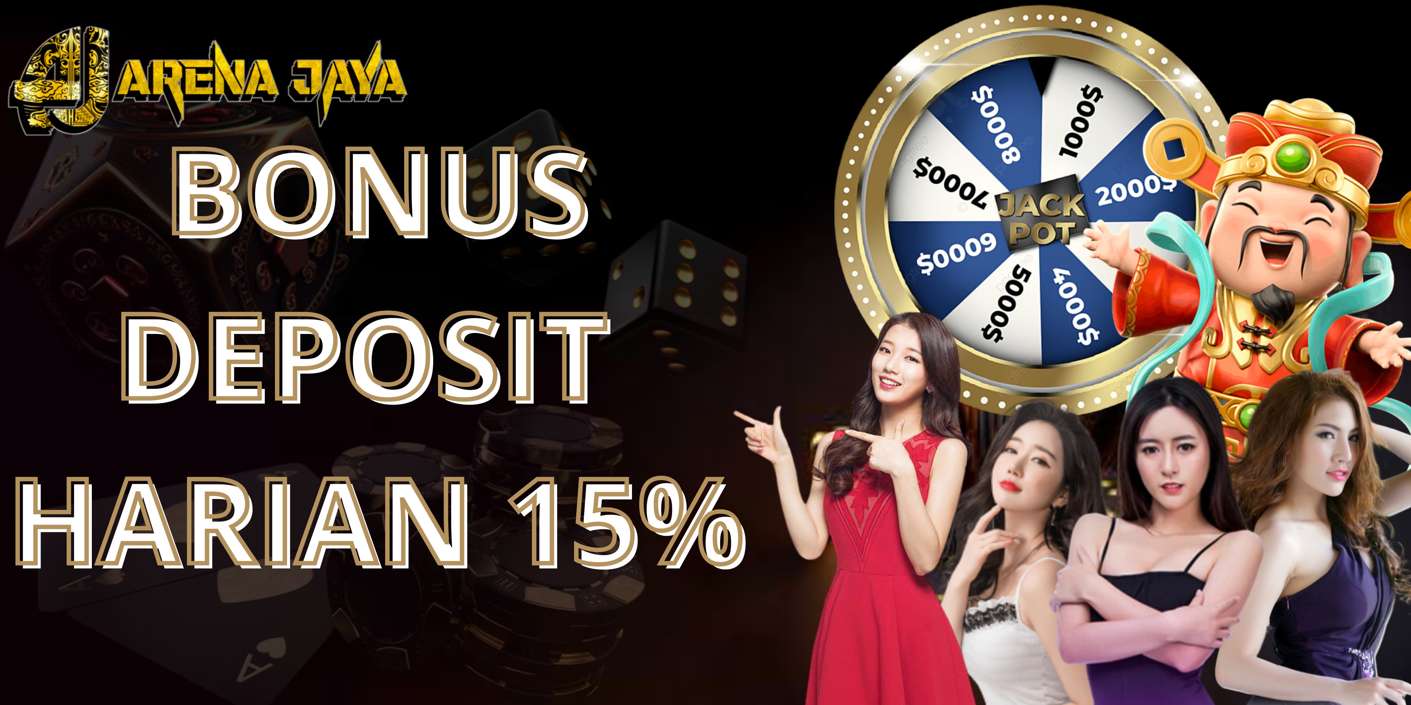 BONUS DEPOSIT HARIAN 15%